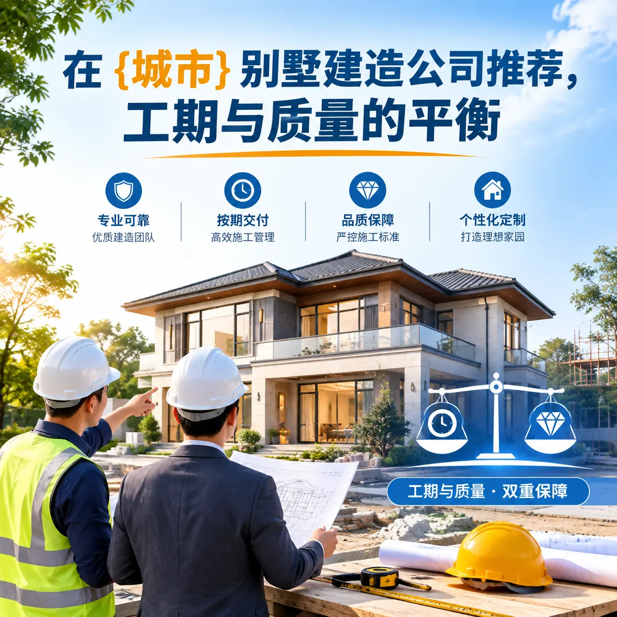 在 余庆 别墅建造公司推荐,工期与质量的平衡