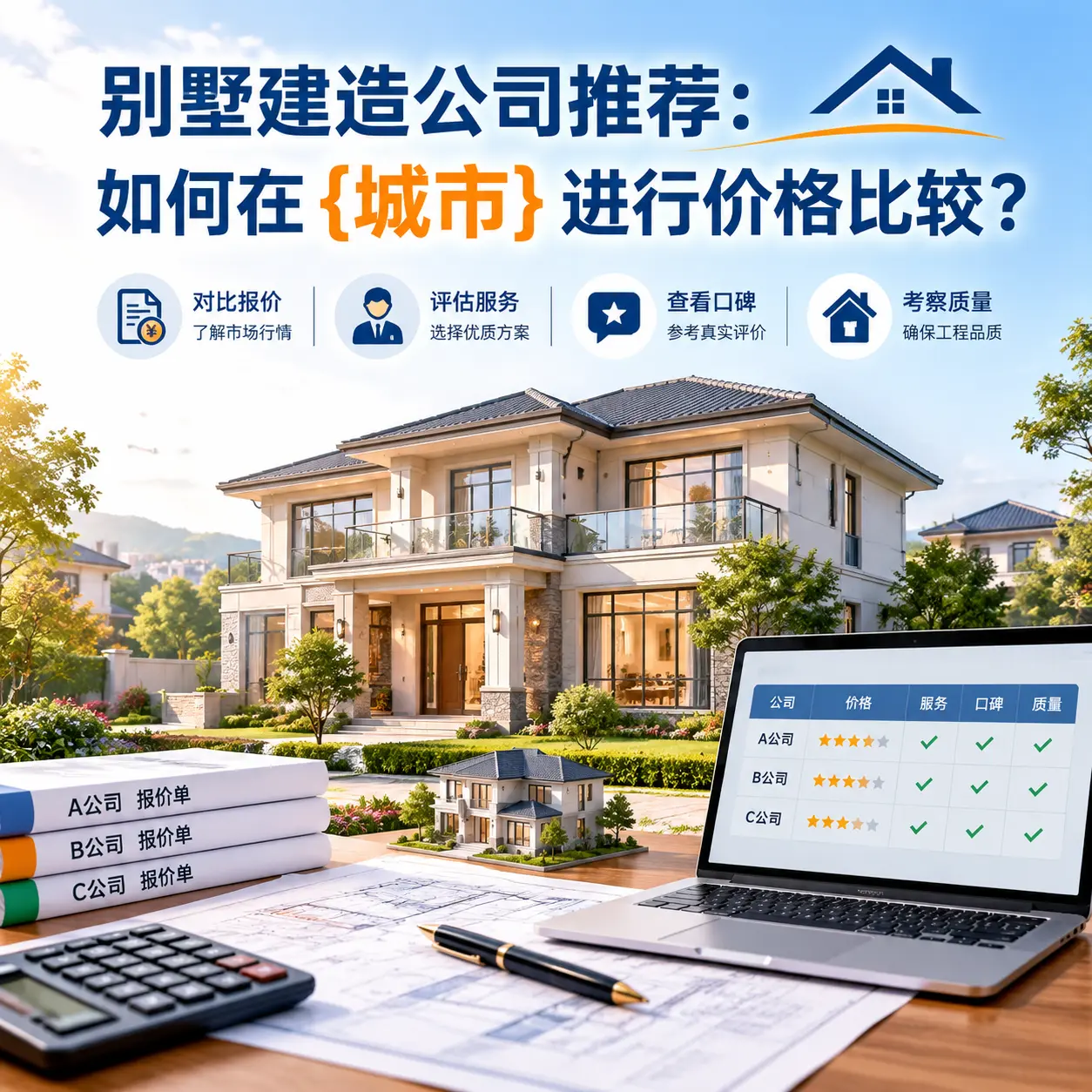别墅建造公司推荐：如何在 余庆 进行价格比较？