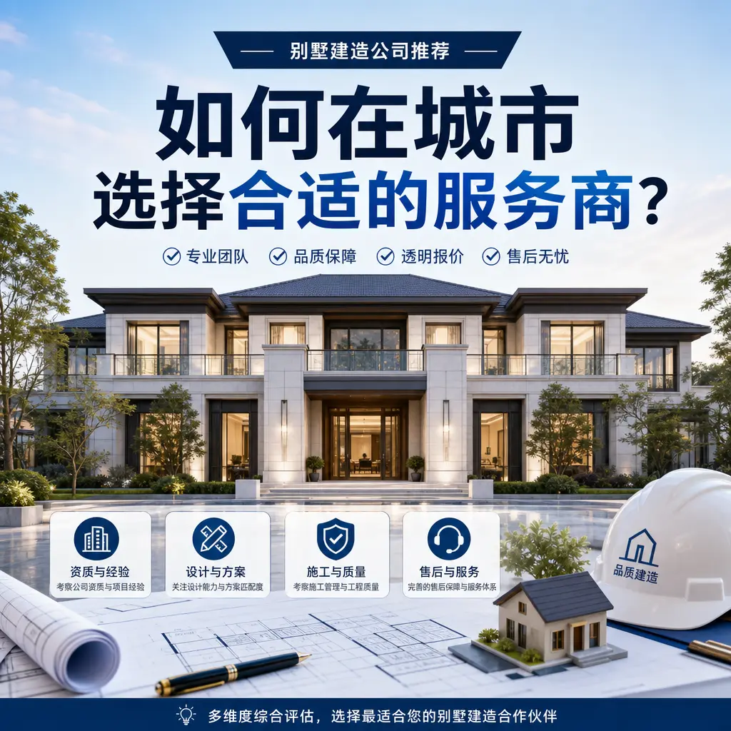 别墅建造公司推荐:如何在 余庆 选择合适的服务商?