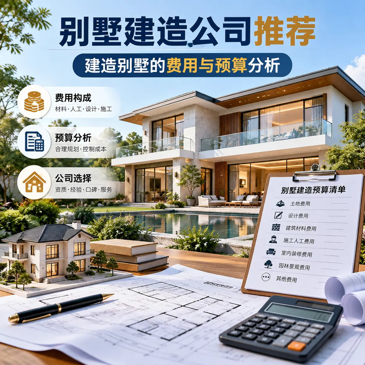 别墅建造公司推荐: 余庆 建造别墅的费用与预算分析