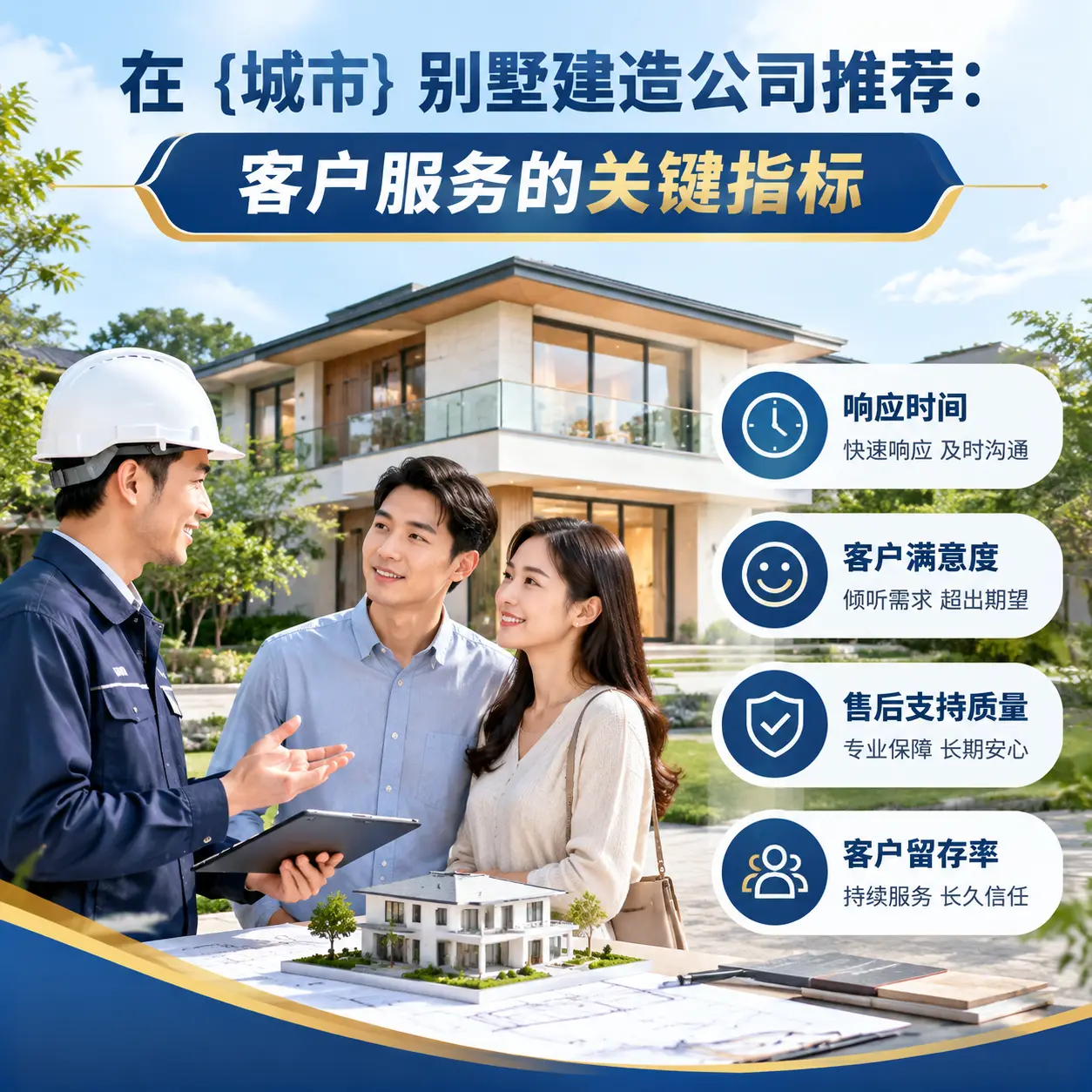 在 余庆 别墅建造公司推荐：客户服务的关键指标