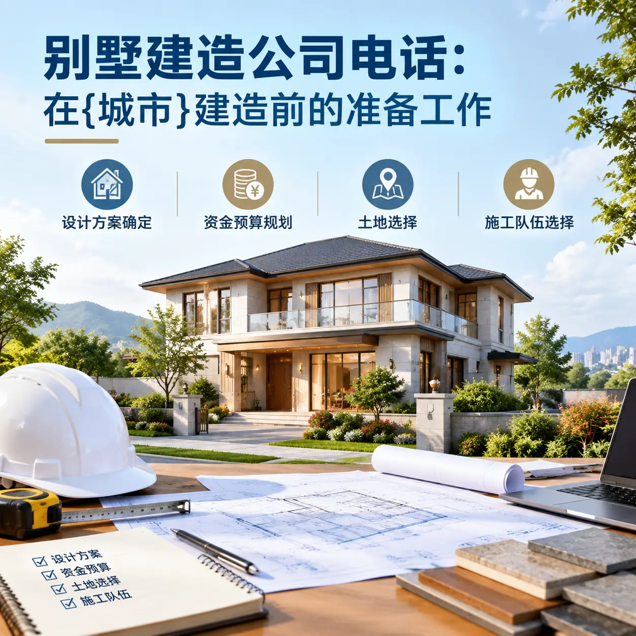 别墅建造公司电话:在余庆建造前的准备工作