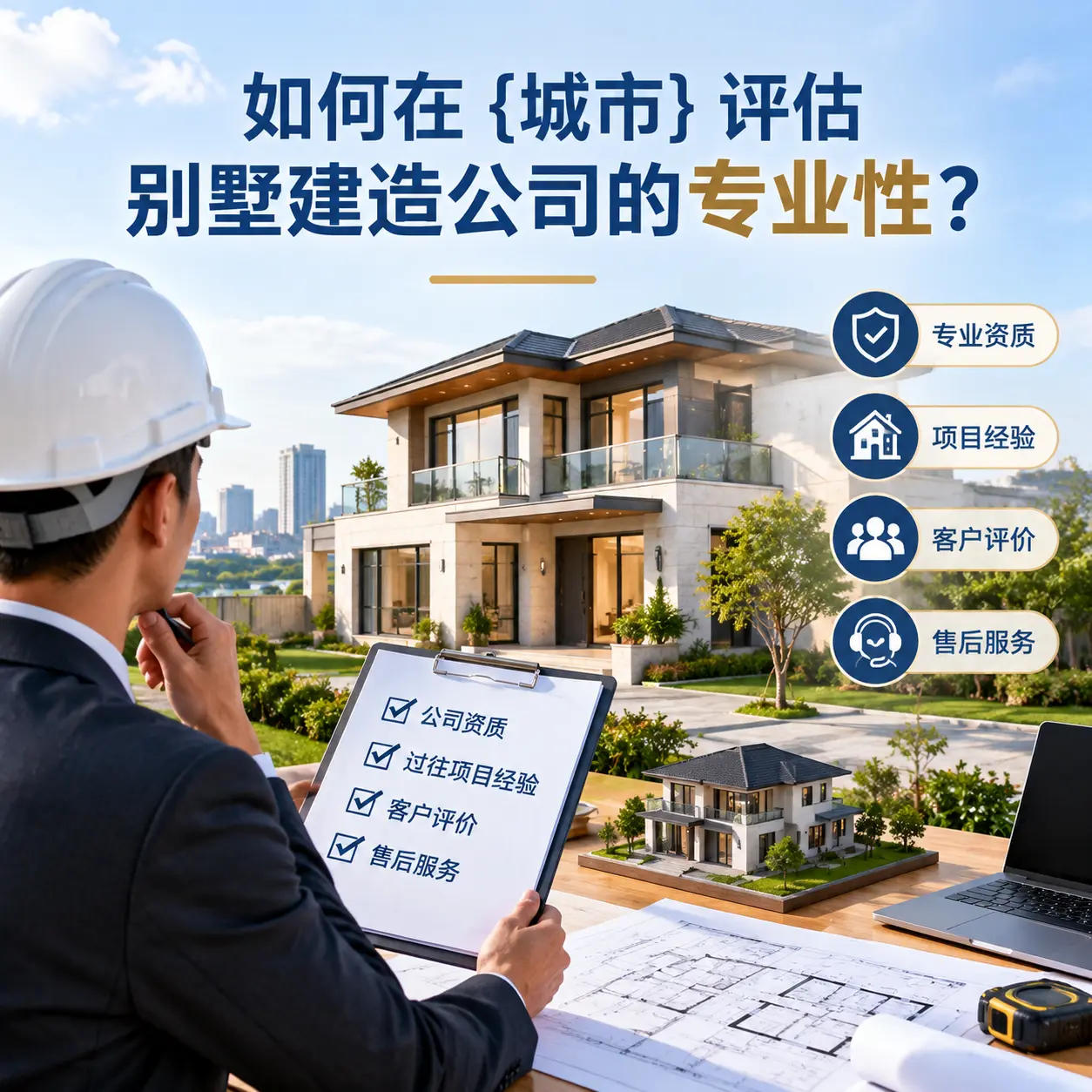 如何在 余庆 评估别墅建造公司的专业性？
