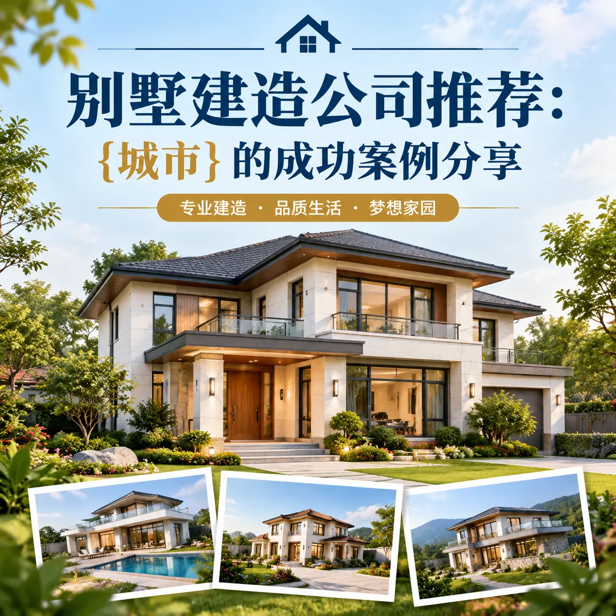别墅建造公司推荐： 余庆 的成功案例分享