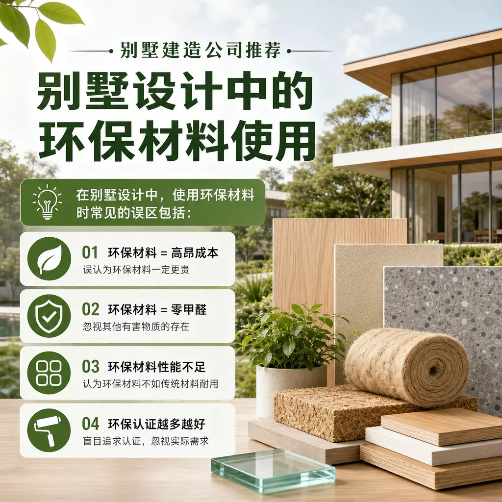 别墅建造公司推荐: 余庆 别墅设计中的环保材料使用