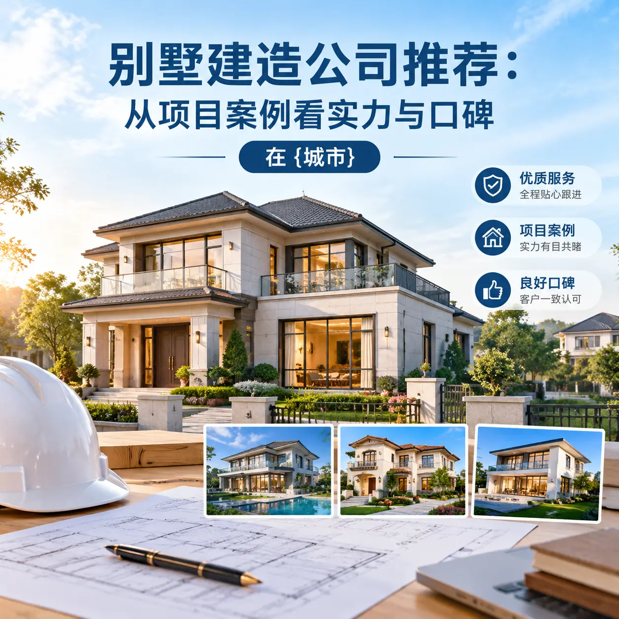 别墅建造公司推荐：从项目案例看实力与口碑在 余庆
